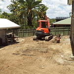 Ready to start excavating for footings and piers